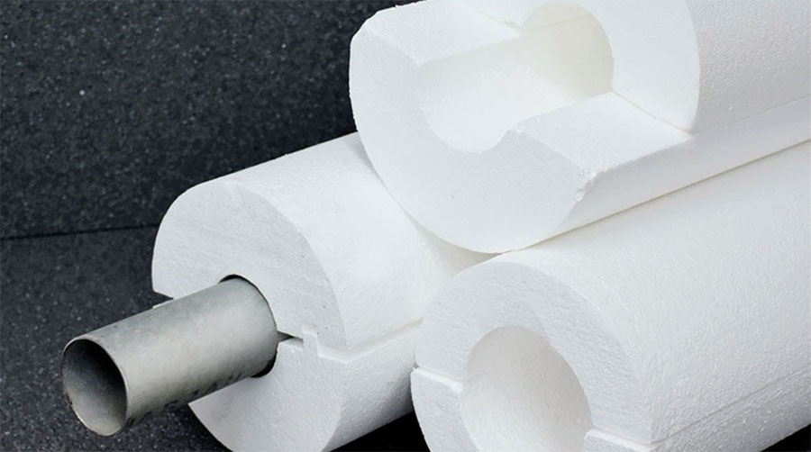 medias cañas para aislación de cañerías